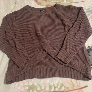 SOLD💰FN mauve/purple sweater